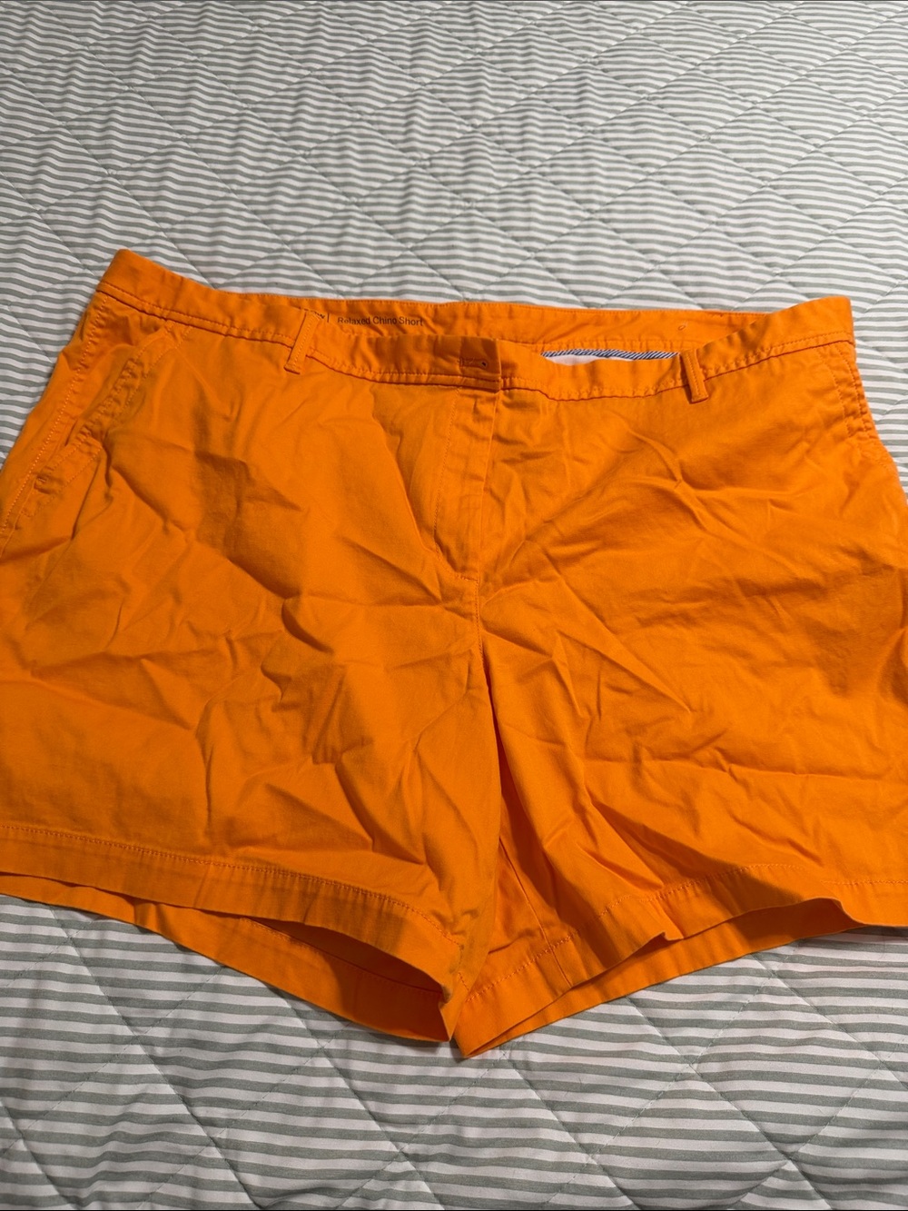 15 Talbots Relaxed Chino Orange Women's Shorts